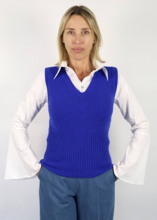 Electric Blue Sophia Vest