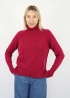 Dolcevita in cashmere rosso