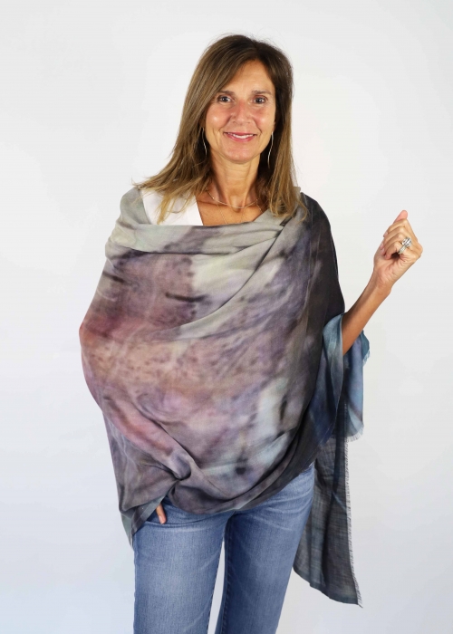 Shades of colors Cashmere Stole