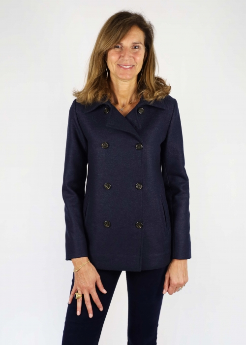 Ruth Cashmere and Wool Short Coat