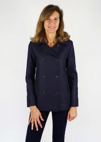 Ruth Cashmere and Wool Short Coat