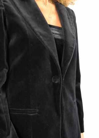 Black Velvet Sibilla Jacket