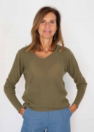 Sage green Granella Sweater