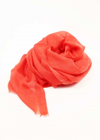 Stola in Cashmere light Rossa