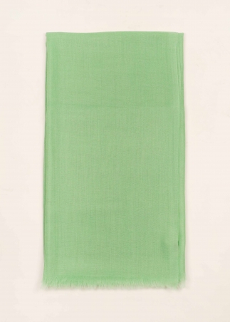 Stola in Cashmere light Verde Chiaro