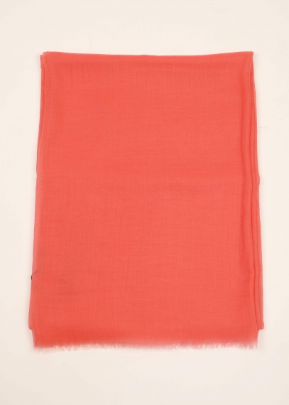 Peach pink Ultralight Cashmere Stole