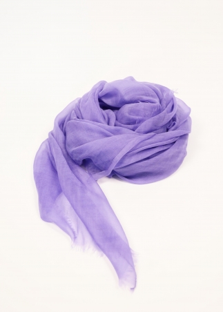 Violet Ultralight Cashmere Stole