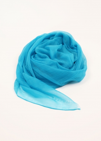 Light Blue Ultralight Cashmere Stole