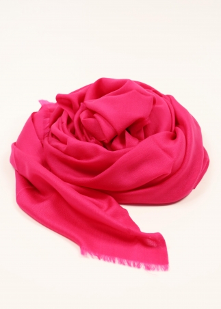 Stola in cashmere Fuxia Caldo