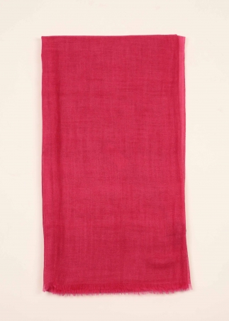 Stola in cashmere Fuxia Caldo