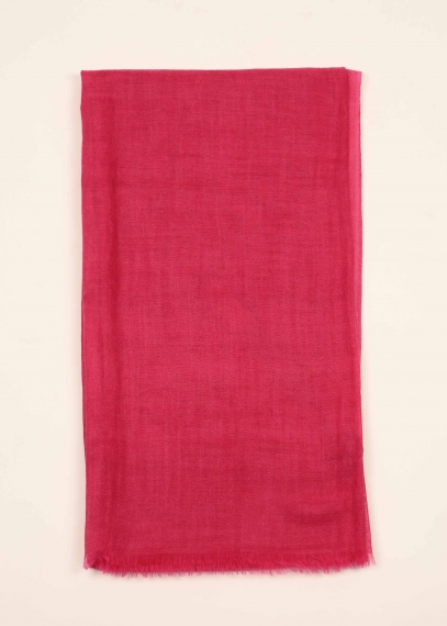 Stola in cashmere Fuxia Caldo