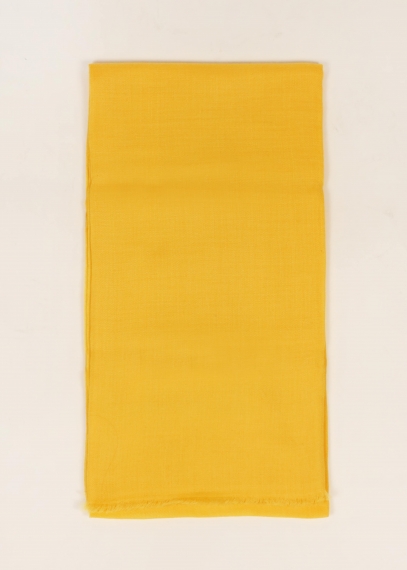 Stola in cashmere Giallo Brillante