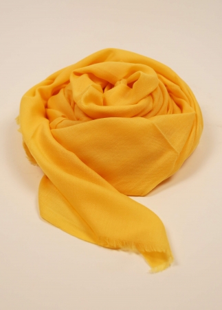 Brigth Yellow Cashmere Stole