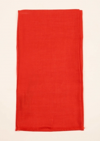 Stola in Cashmere light Rossa