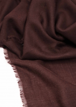 Vicuña scarf - Extra-fine pure Vicuña - Burgundy