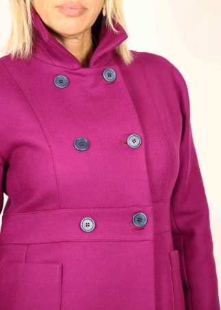 Michela Wool Jacket Fuxia