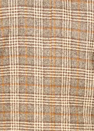 Beige Tartan Sibilla Jacket