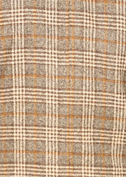 Beige Tartan Sibilla Jacket