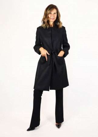 Cappotto Bon Ton Rebecca Nero