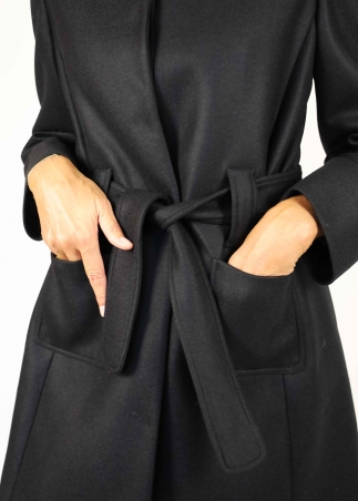 Cappotto Bon Ton Rebecca Nero