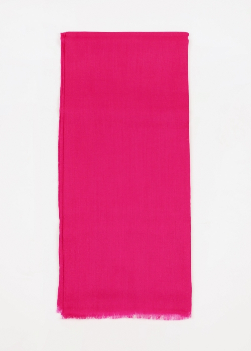 Stola in Cashmere light Fuxia Caldo