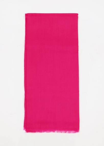 Warm Fuxia Light Cashmere Stole