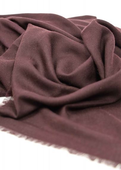 Vicuña scarf - Extra-fine pure Vicuña - Burgundy