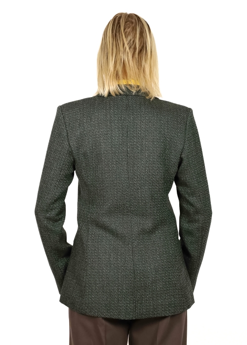 Green Herringbone Sibilla Jacket