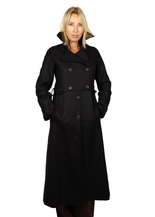 Cappotto Silvia Military Nero