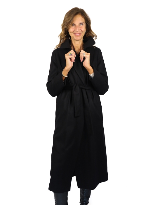 Lavinia cashmere coat in pure cashmere