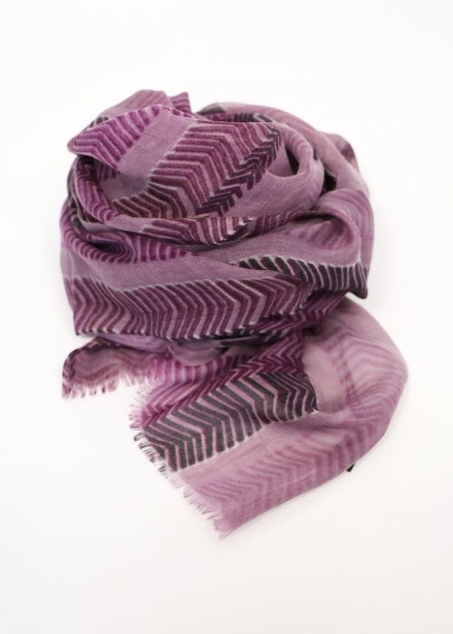 STOLA IN CASHMERE LIGHT VIOLA