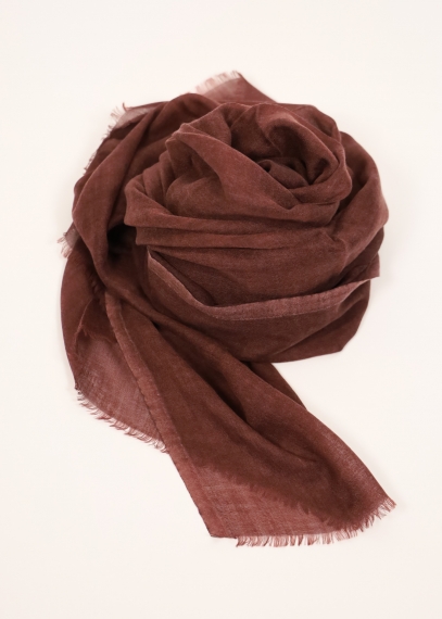 LIGHT PLUM CASHMERE STOLE