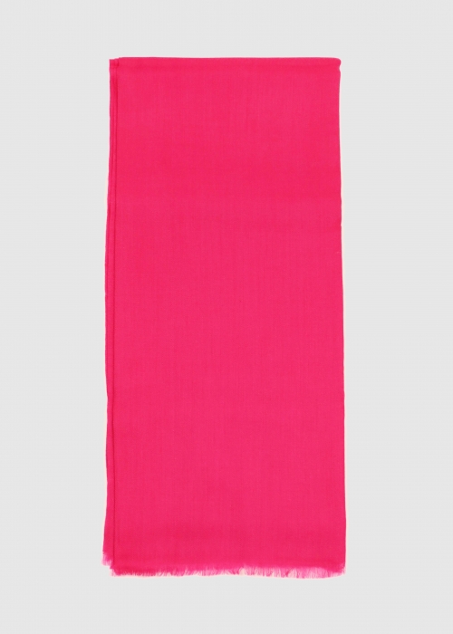 Stola in Cashmere leggero Fuxia Caldo