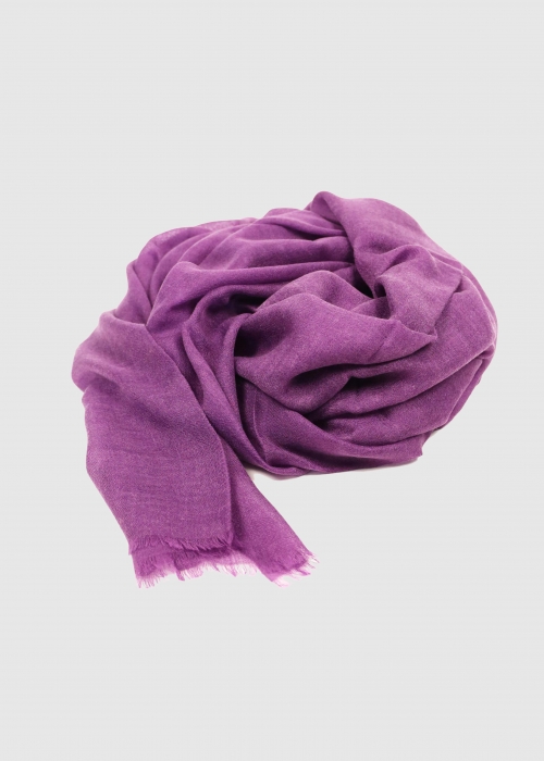 Stola in cashmere leggero Viola Spento