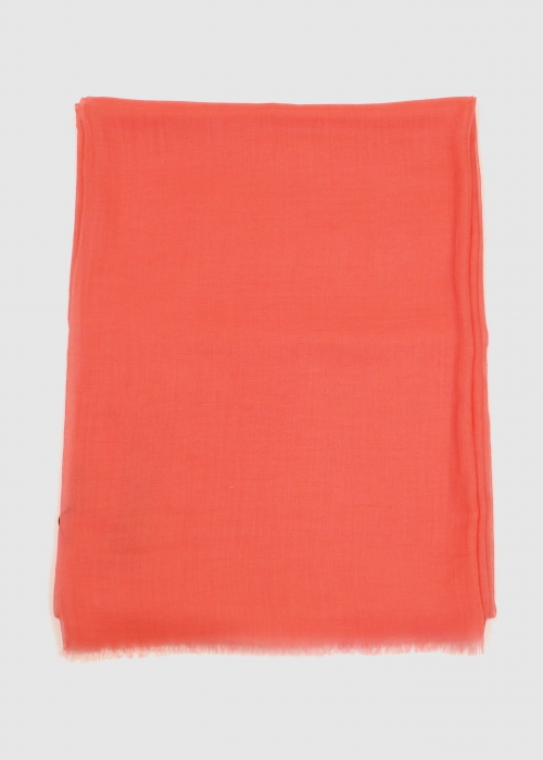 Peach pink Ultralight Cashmere Stole